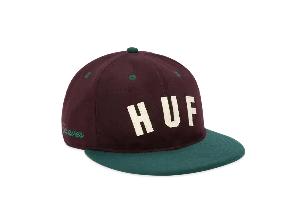 HUF x NEW ERA Shortstop Hat "Brown/Green"