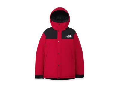 The North Face Mountain Down Jacket "Black/TNF Red"
