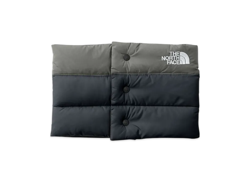 The North Face Nuptse Neck Gaiter "Fuse Box Gray/Asphalt Gray"