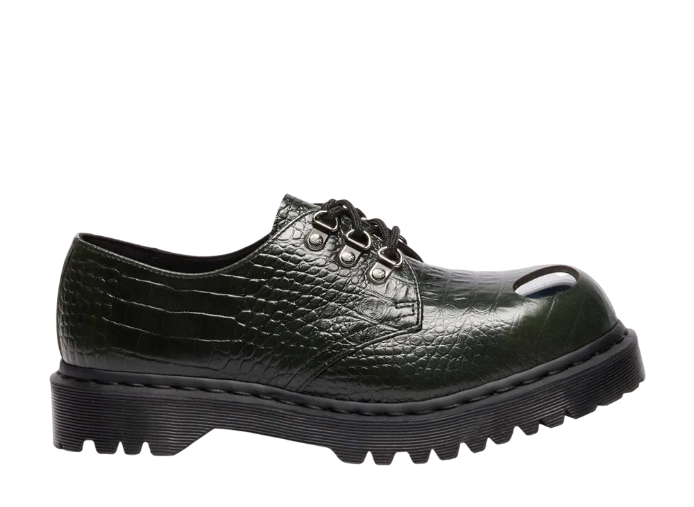 Dr.Martens 1461 Steel Toe 3-Eye Shoes "Forest Green"