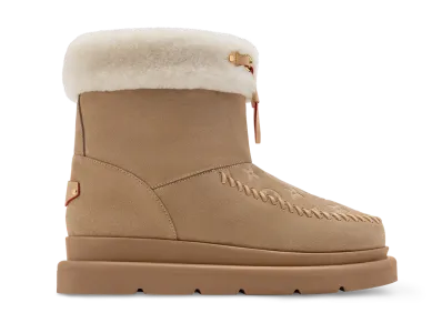 Louis Vuitton Women's Cortina Ankle Boot "Beige"