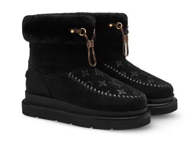 Louis Vuitton Women's Cortina Ankle Boot "Black"