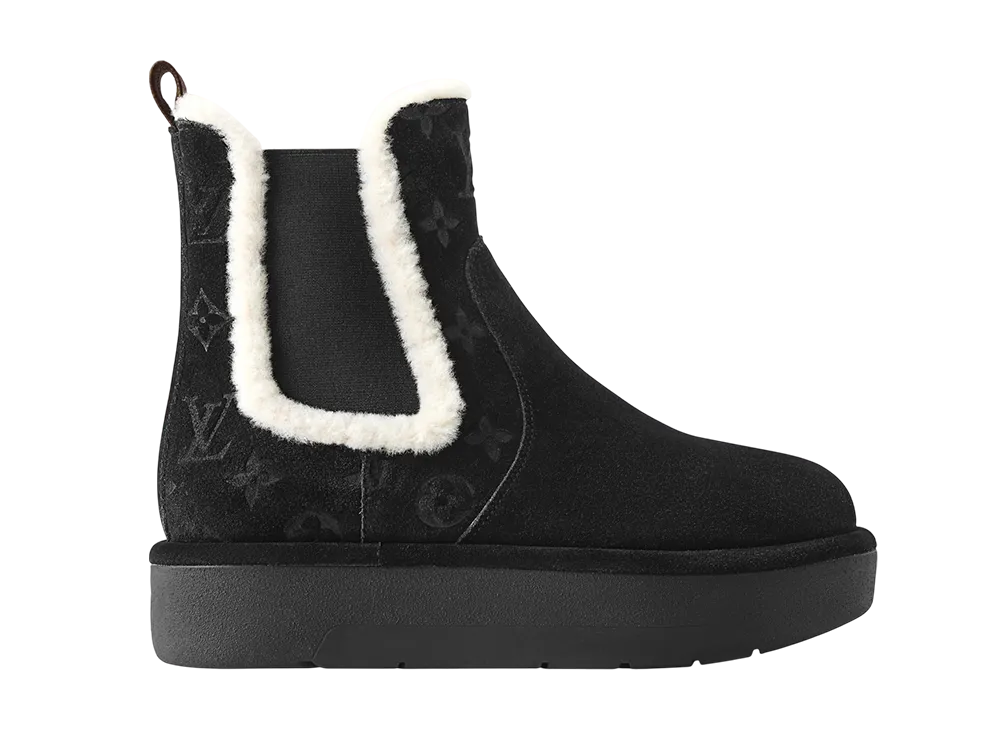 ルイヴィトン ウィメンズ アスペン チェルシーブーツ "ブラック"