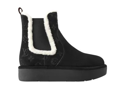 Louis Vuitton Women's Aspen Chelsea Ankle Boot "Black"