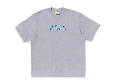 A BATHING APE STA Bape Logo Relaxed Fit Tee "Gray"