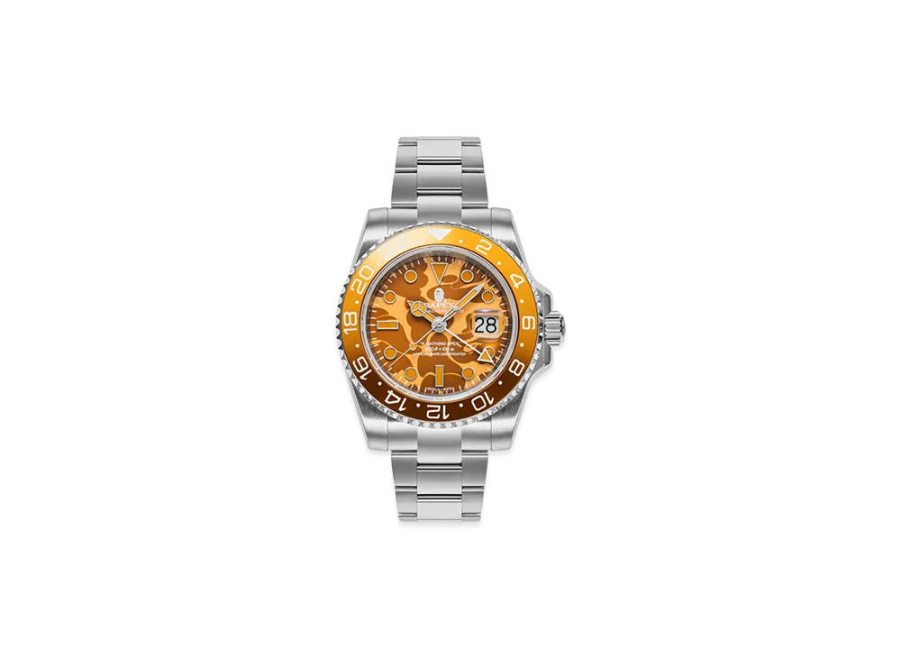 A BATHING APE Type 2 Bapex Color Camo "Orange"