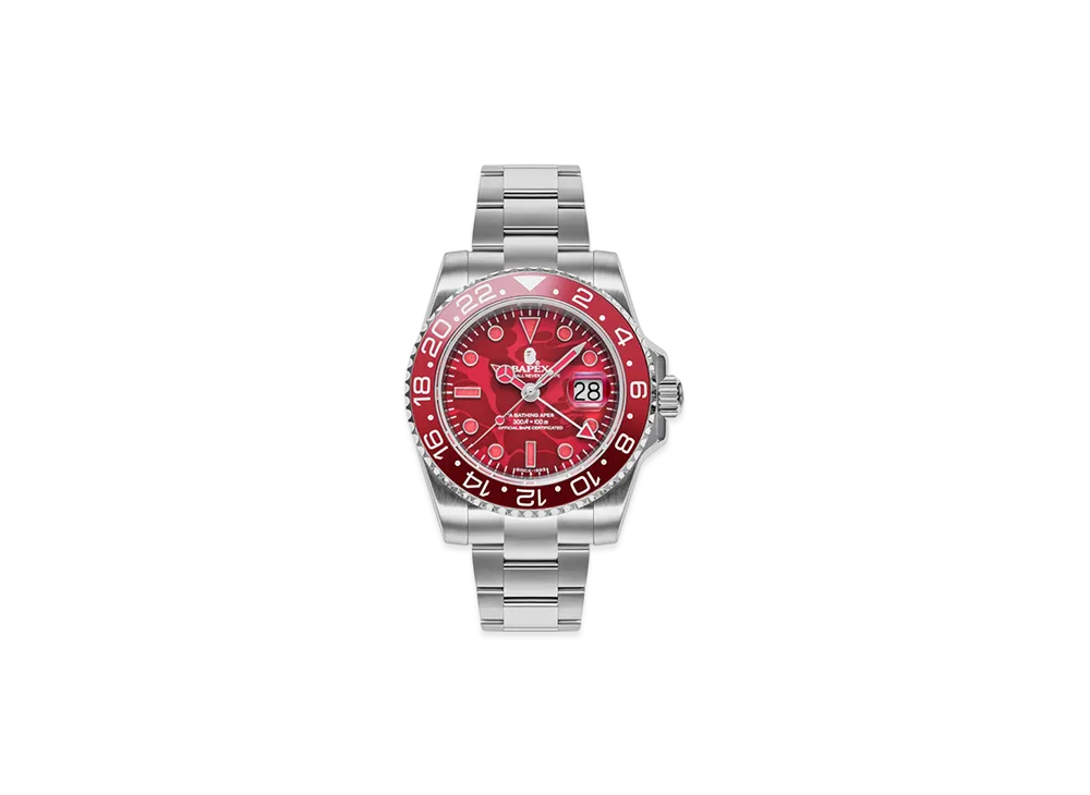 A BATHING APE Type 2 Bapex Color Camo "Red"