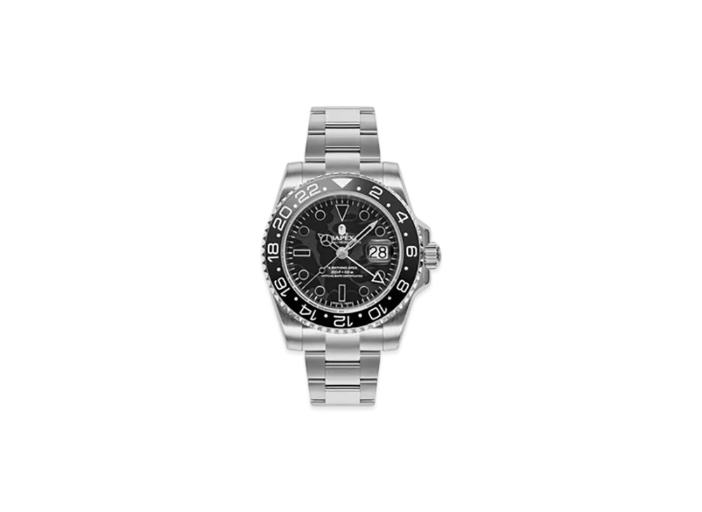 A BATHING APE Type 2 Bapex Color Camo "Black"