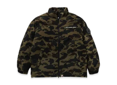 A BATHING APE 1st Camo Down Jacket "Green"