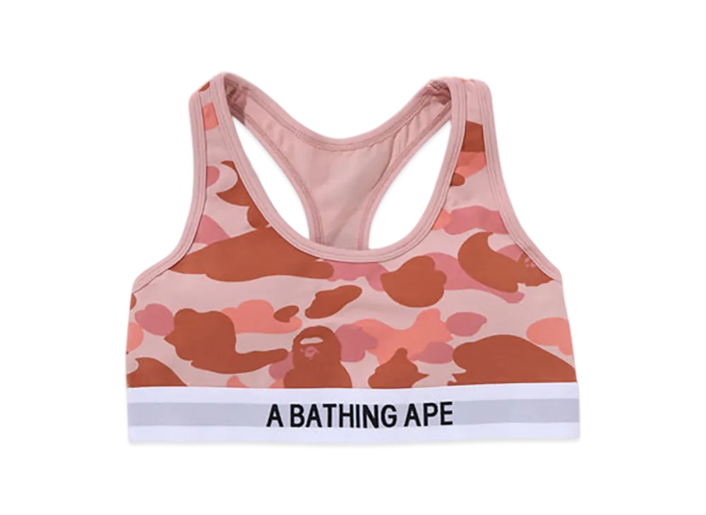 A BATHING APE 1st Camo Sport Bra "Pink"