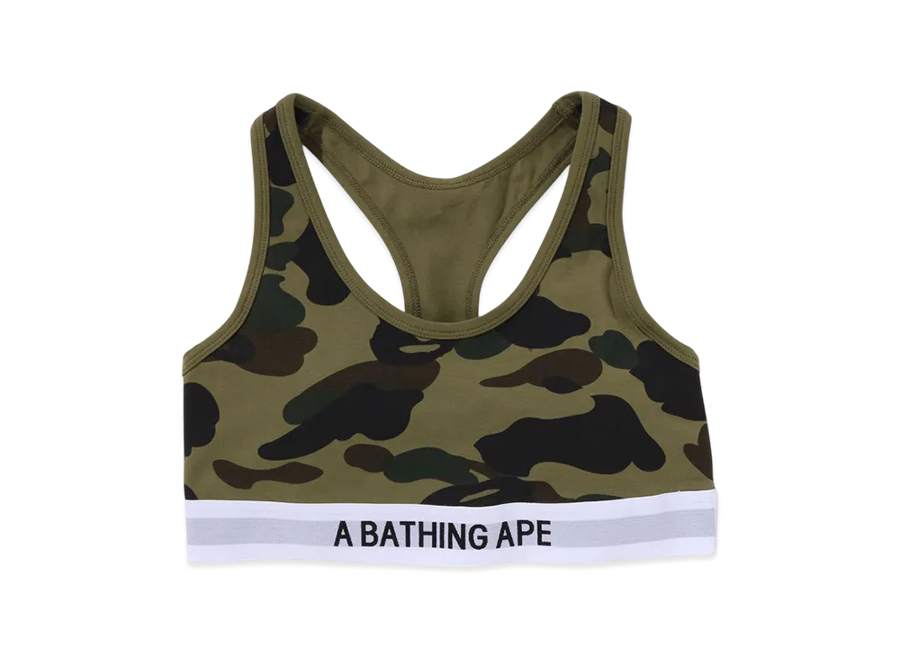 A BATHING APE 1st Camo Sport Bra "Green"