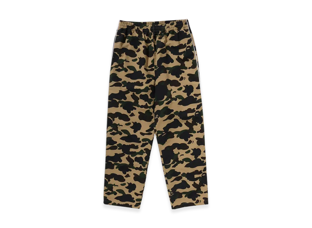 A BATHING APE 1st Camo Track Pants "Yellow"