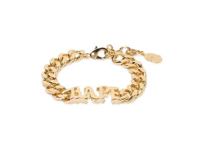 A BATHING APE Bape Bracelet "Gold"