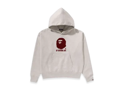 A BATHING APE By Bathing Ape Oversized Pullover Hoodie "Ivory"