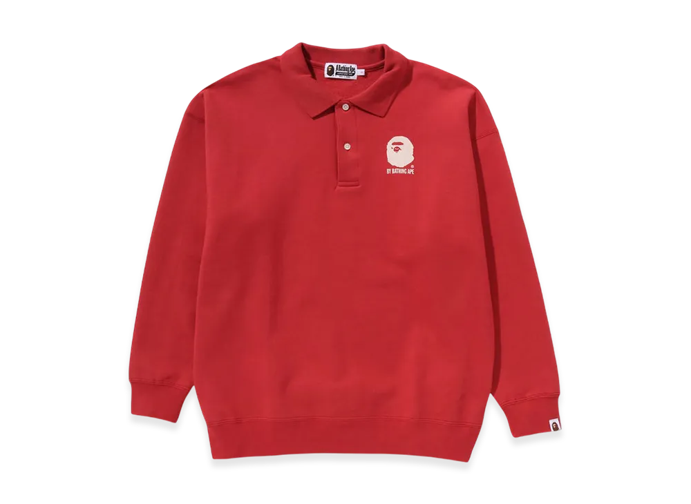 A BATHING APE By Bathing L/S Polo Shirt 