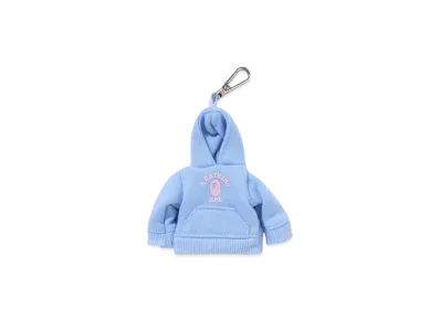A BATHING APE College Pullover Hoodie Key Chain "Sax"