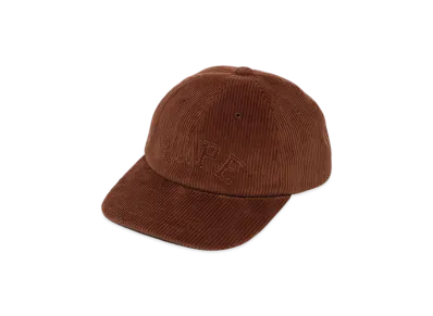 A BATHING APE Corduroy Cap "Black"