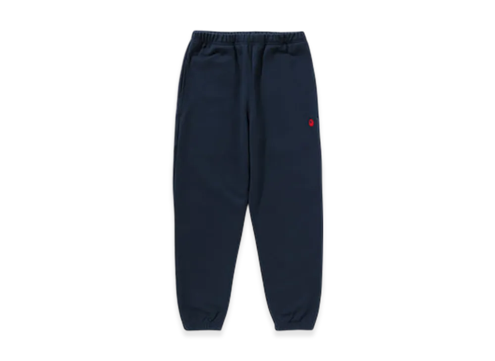 A BATHING APE One Point Sweatpants "Navy"