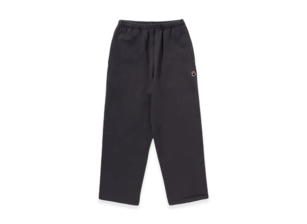 A BATHING APE Pigment Dyed Sweat Pants "Charcoal"