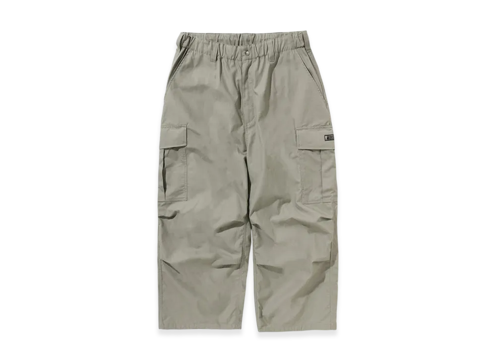 A BATHING APE Ripstop Loose Fit Cargo Pants "Olive Drab"