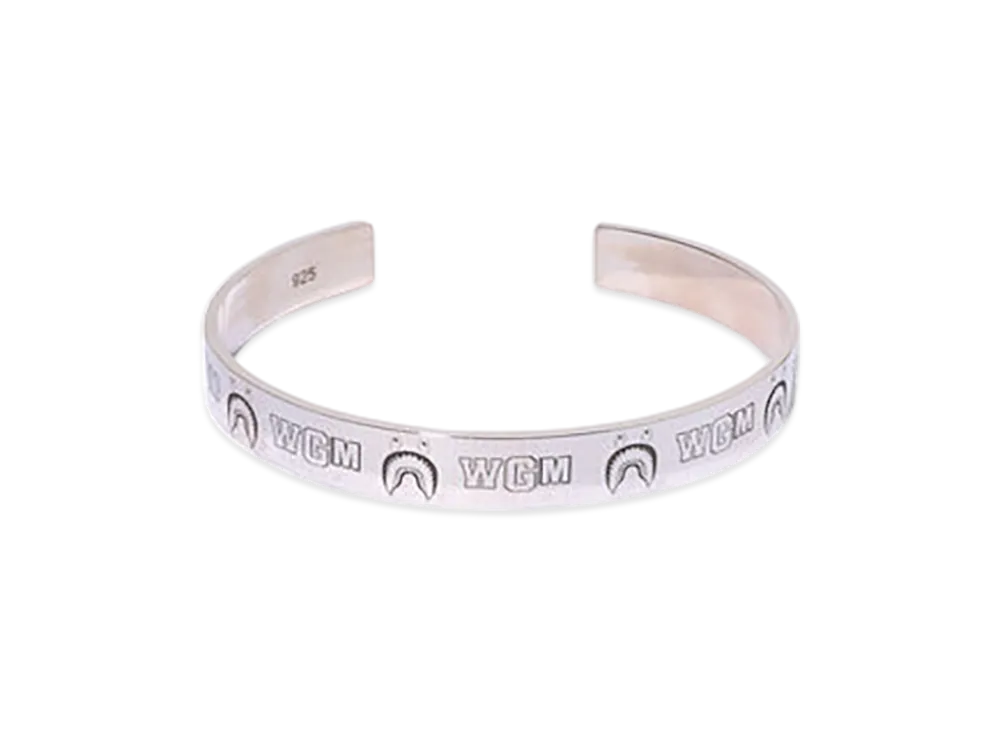A BATHING APE Shark Bangle "Silver"