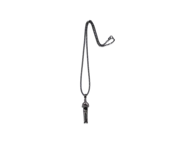 A BATHING APE Shark Seijin Necklace "Black"