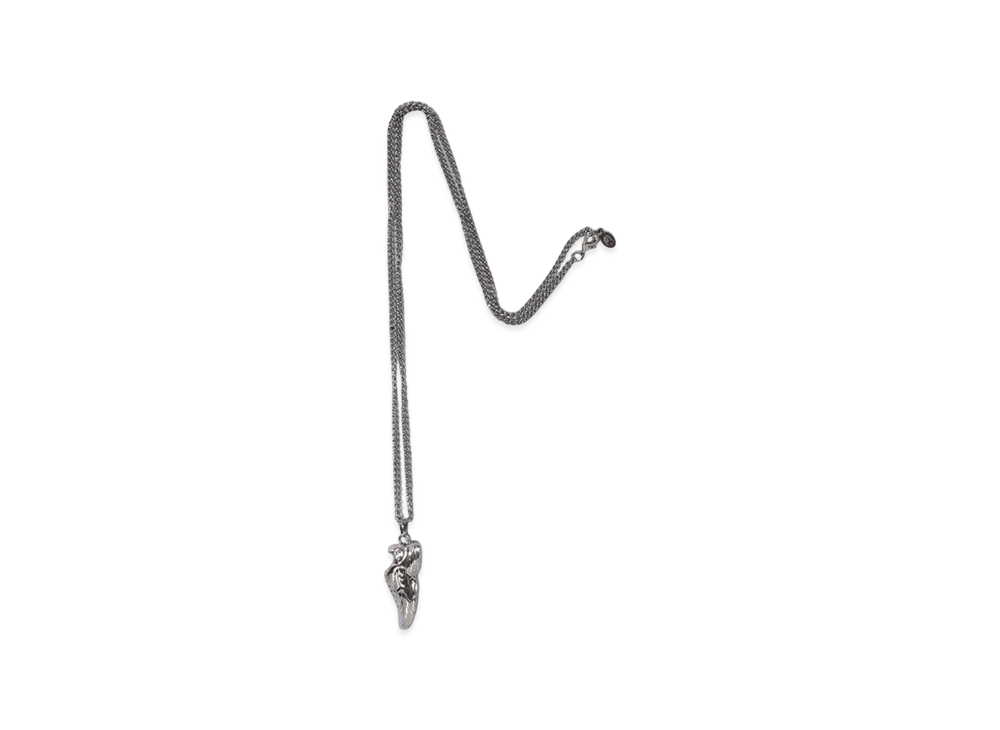 A BATHING APE Shark STA Necklace "Silver"