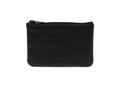 A BATHING APE Solid Camo Leather Wallet #2 "Black"