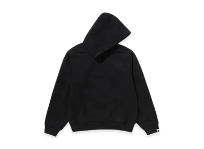 A BATHING APE Padded Shark Cropped Fit Pullover Hoodie "Black"