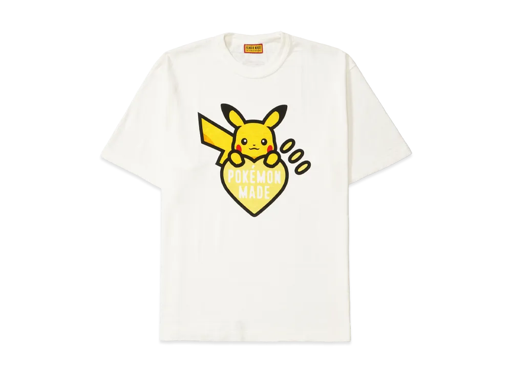 HUMAN MADE x Pokemon Made Graphic T-Shirt (Pikachu) Shinsaibashi "White"