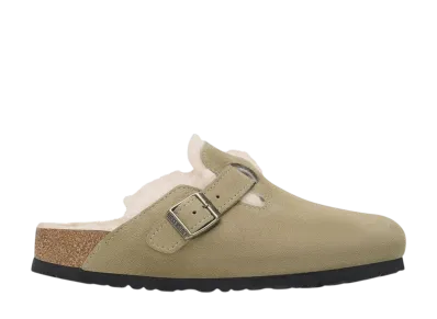 BIRKENSTOCK Boston Shearling "Taupe"