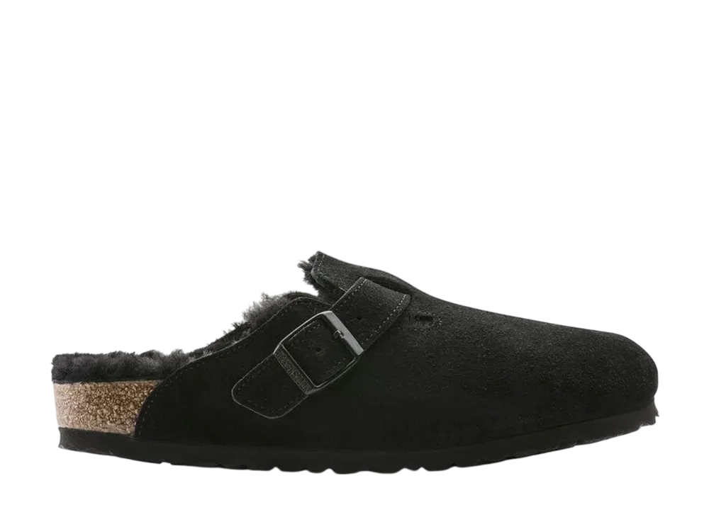 BIRKENSTOCK Boston Shearling "Black"