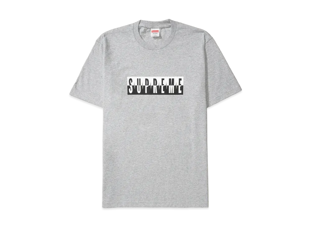 Supreme Split Tee "Heather Grey"