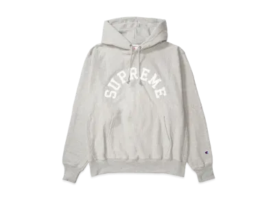 Supreme x Champion Hooded Sweatshirt "Heather Grey"
