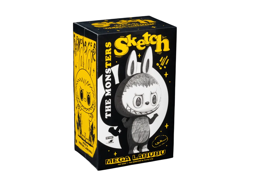 POP MART "MEGA COLLECTIONS" LABUBU 400% Sketch