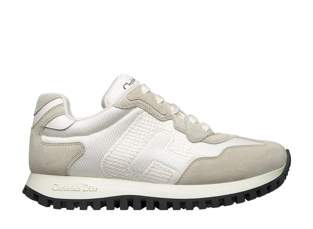 ディオール ウィメンズ セ ディオール スニーカー テクニカル メッシュ カーフスキン スエードカーフスキン "ホワイト/ベージュ"