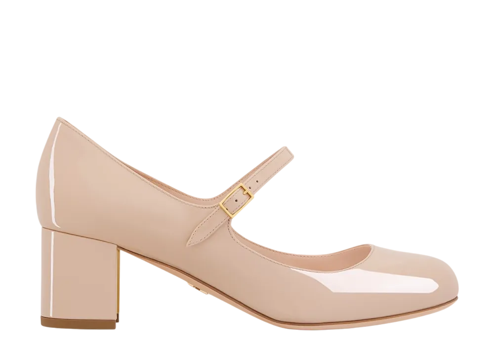 ディオール ウィメンズ D-アート パンプス パテントカーフスキン "ヌード"