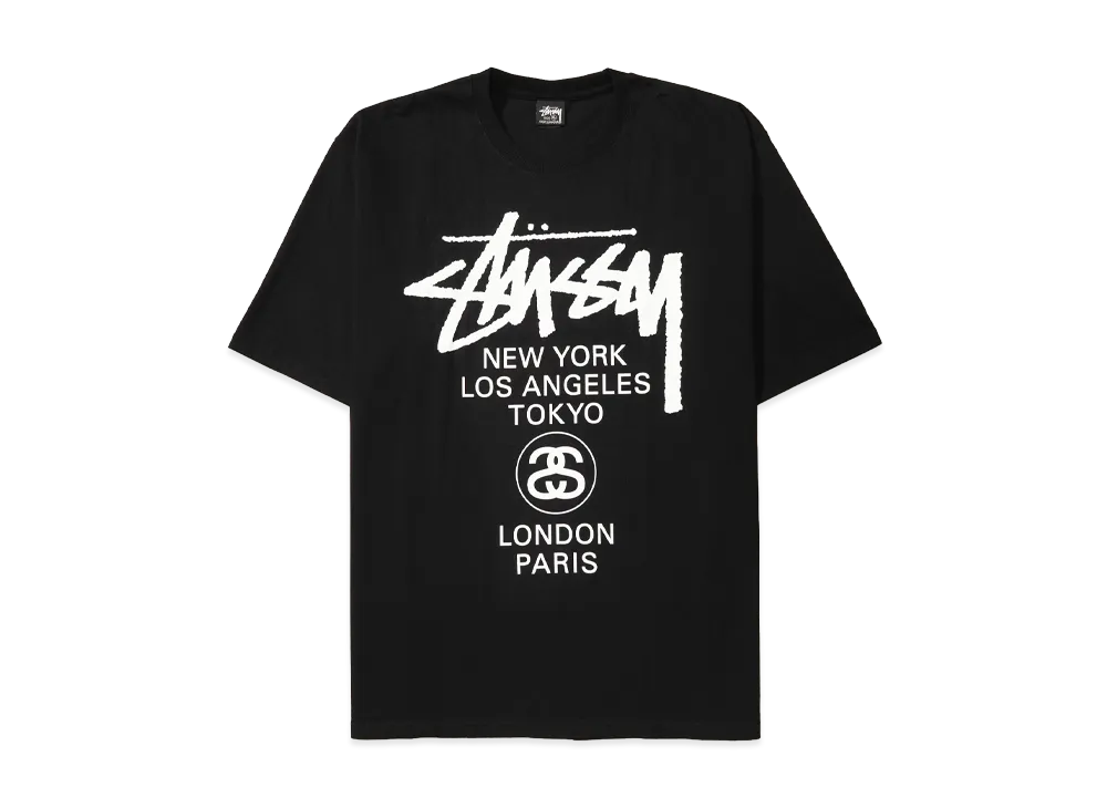 Stussy World Tour Tee "Black" (2025) 3903962