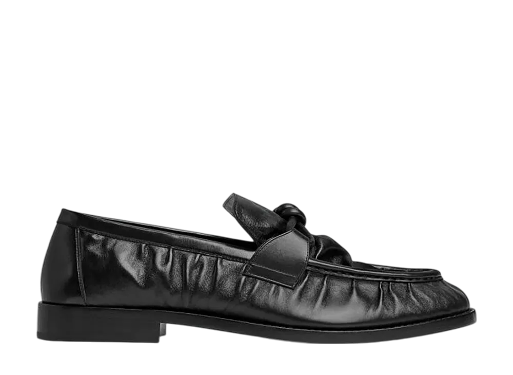 ボッテガヴェネタ アステア ローファー "ブラック"