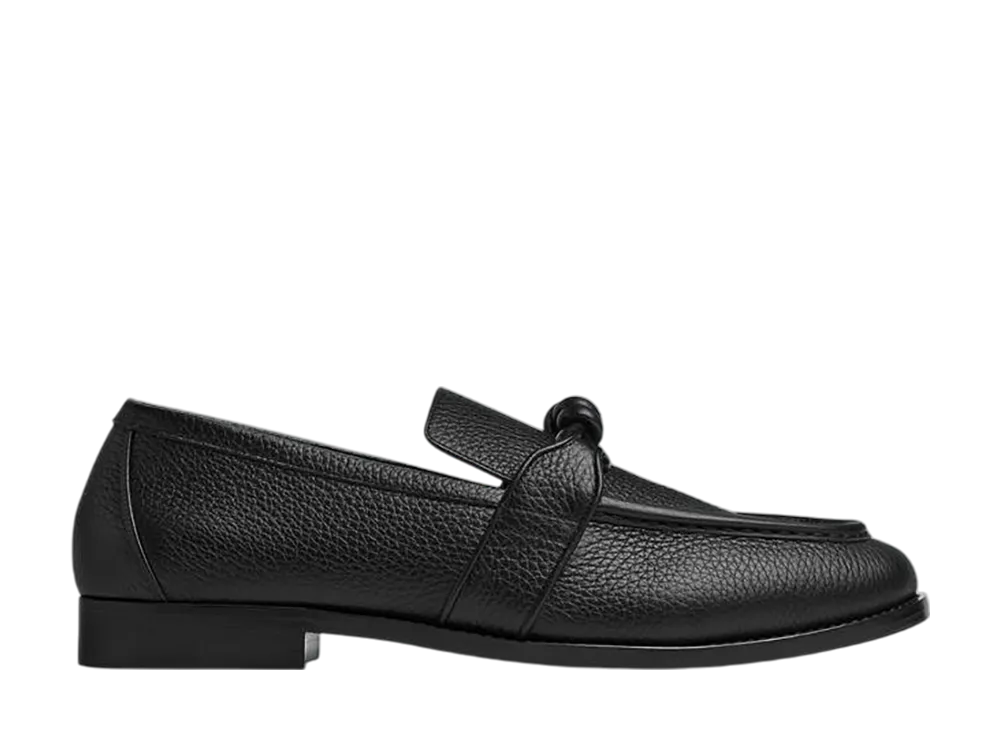 ボッテガヴェネタ アステア ローファー "ブラック"