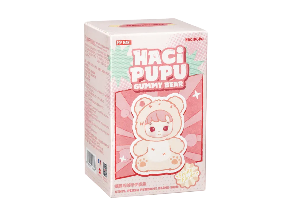 ポップマート ハチププ グミベア シリーズ ぬいぐるみペンダント