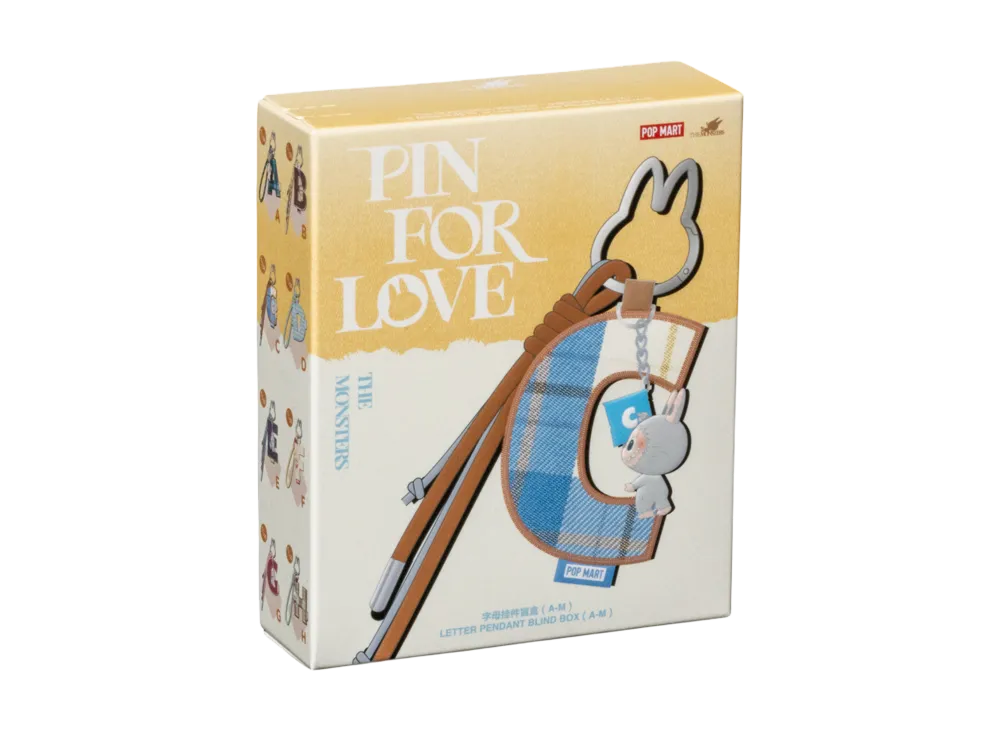 PIN FOR LOVE マスコットセット 8月29日(金)発売『POP MART』新商品情報！ラブブ PIN FOR LOVE