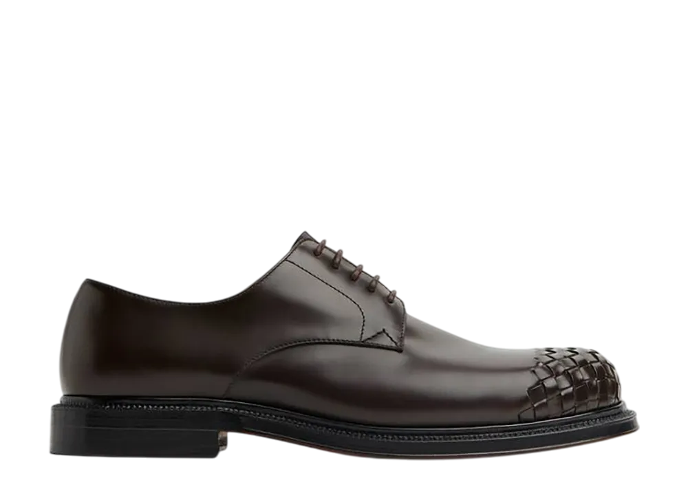 Bottega Veneta James Lace-Up Shoe "Fondente"