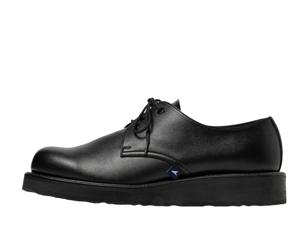 DESCENDANT × foot the coacher DWU 3 Hole Shoes "Black"