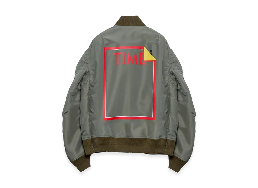 sacai x Mungo Thomson Nylon Twill Blouson #2 "Khaki"