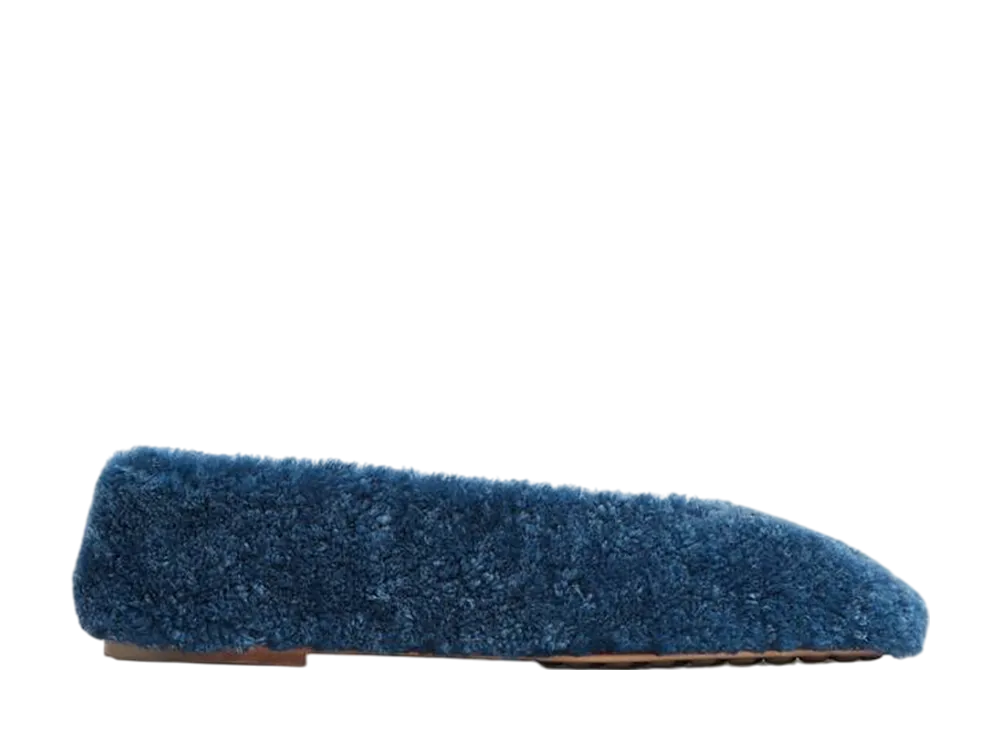 Bottega Veneta Women's Rosa Ballerina "Ocean"