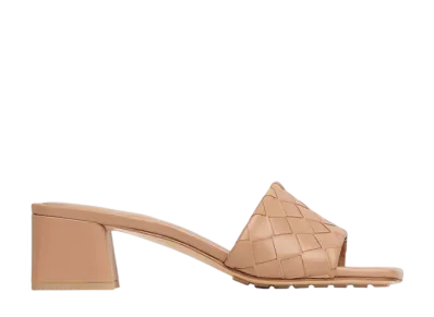 Bottega Veneta Women's Parco Mule "Cipria"