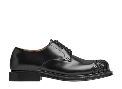 Bottega Veneta Women's James Lace-Up Shoe "Black"