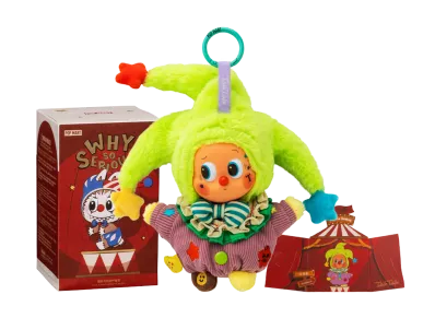 POP MART WHY SO SERIOUS Series-Vinyl Plush Pendant Bubblegum (Twinkle Twinkle) (Secret)