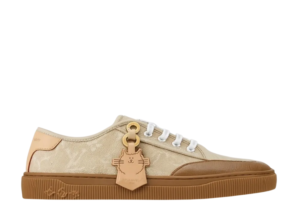 ルイヴィトン ウィメンズ LV ラグーン スニーカー "ベージュ"